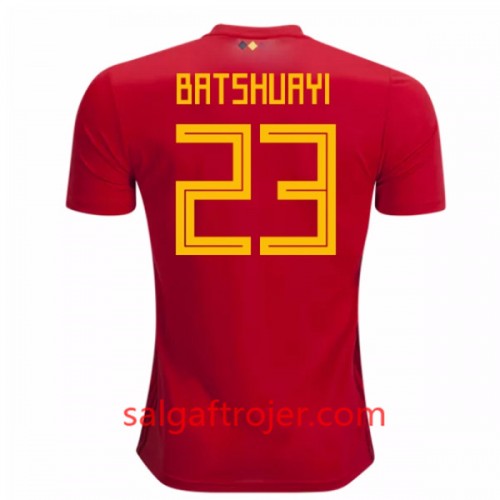 Belgien Fodboldtrøjer Batshuayi 23 Hjemmebanesæt VM 2018 Belgien Fodboldtrøjer Batshuayi 23 Hjemmebanesæt VM 2018